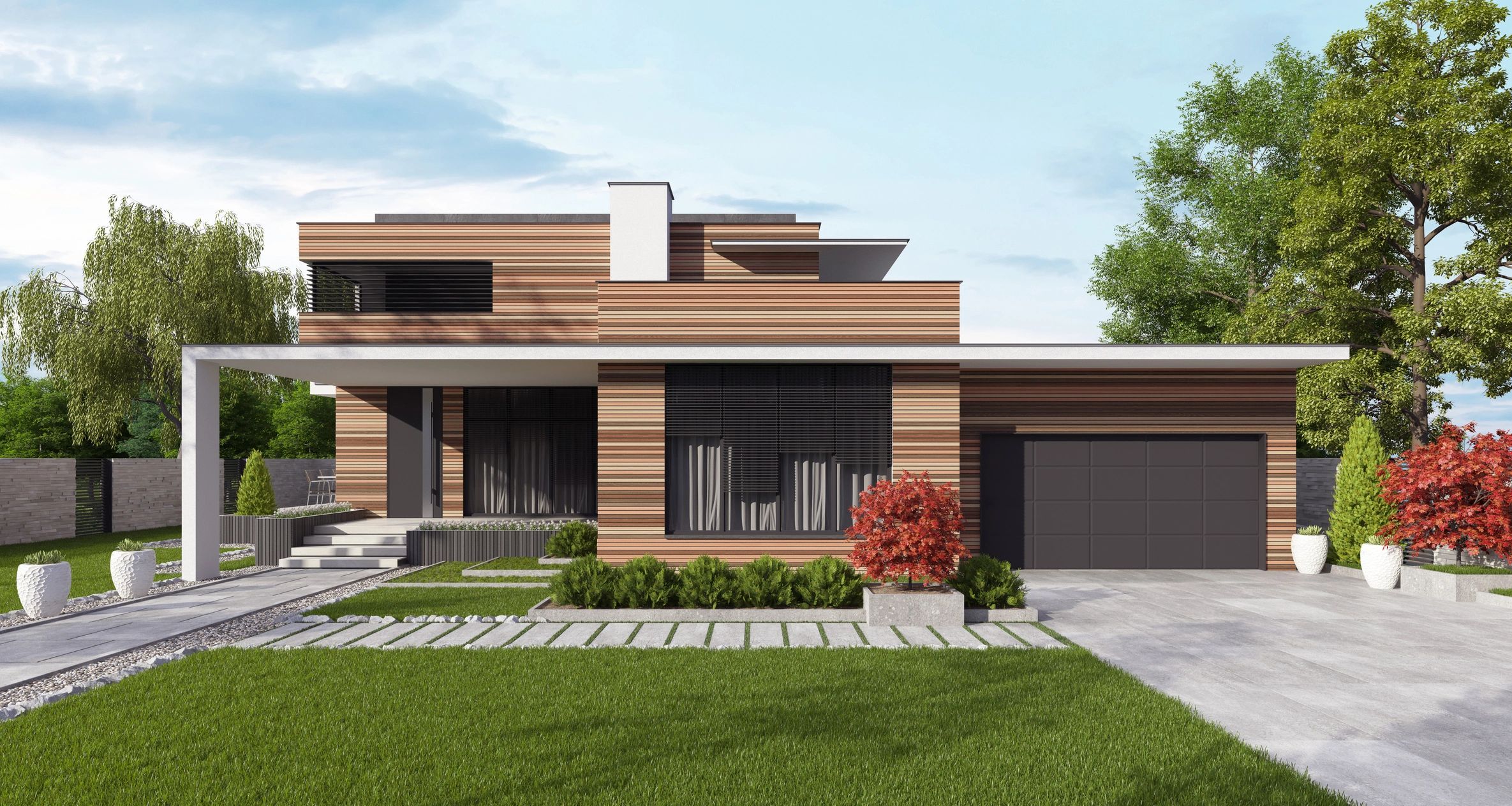 modern house USA