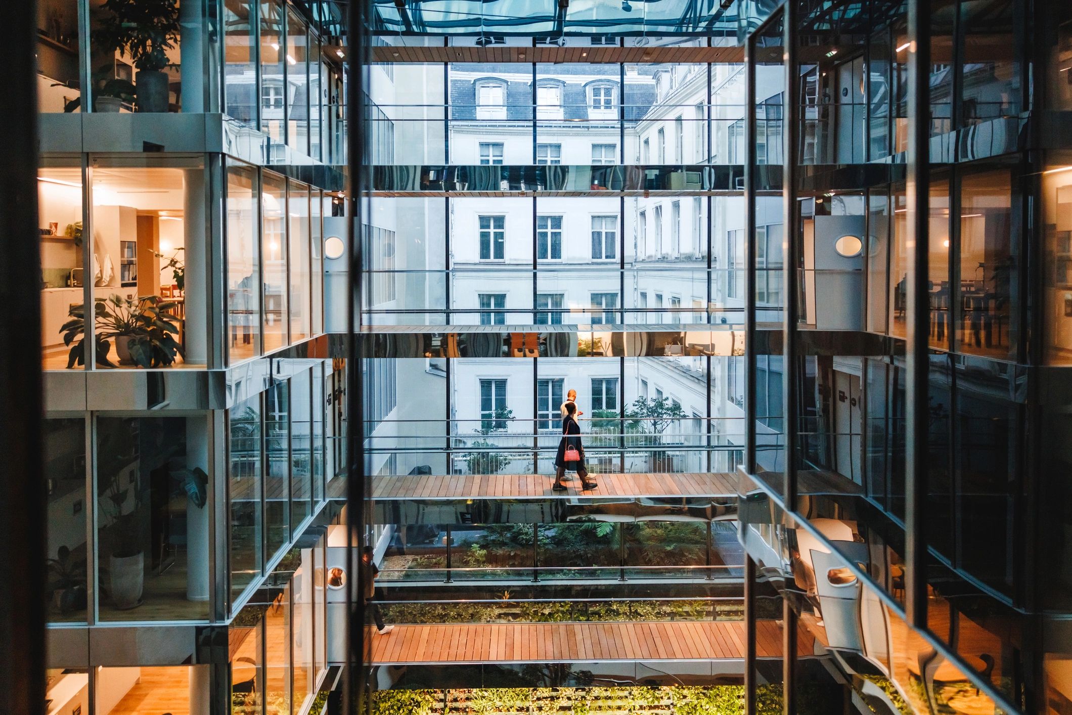 international real estate investment modern office